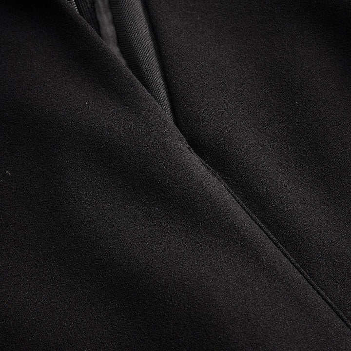 Marina | Vestido negro refinado con cinturón de regalo