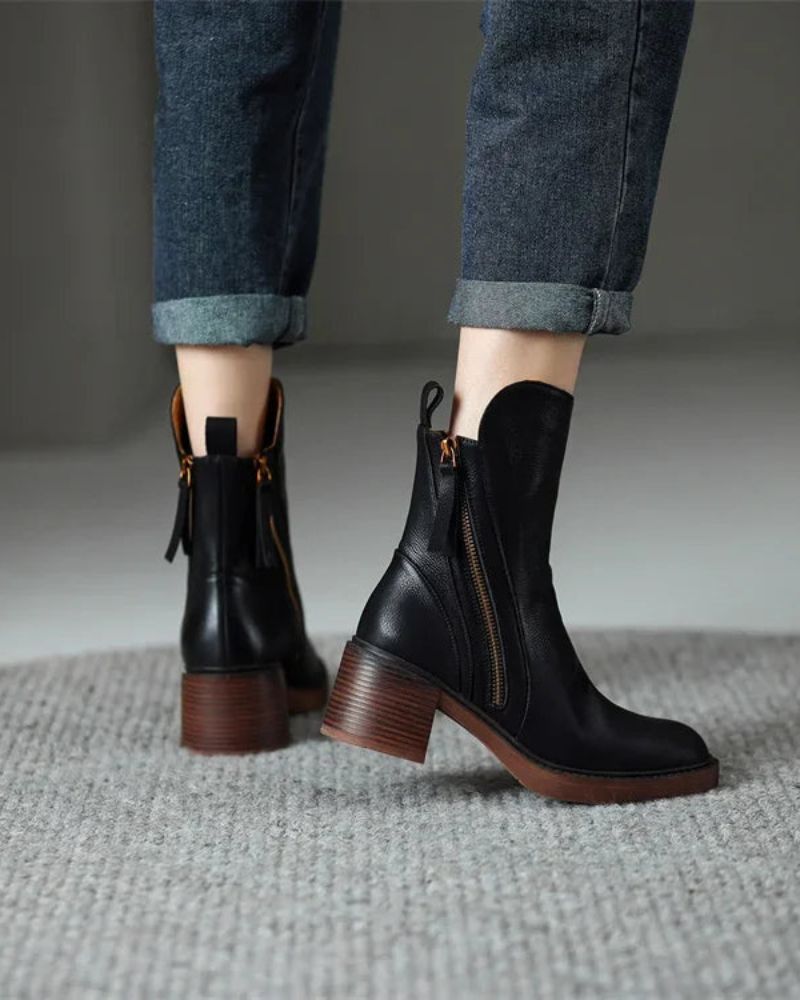 Araceli | Botines de cuero
