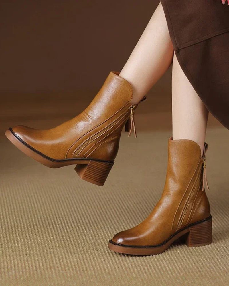 Araceli | Botines de cuero