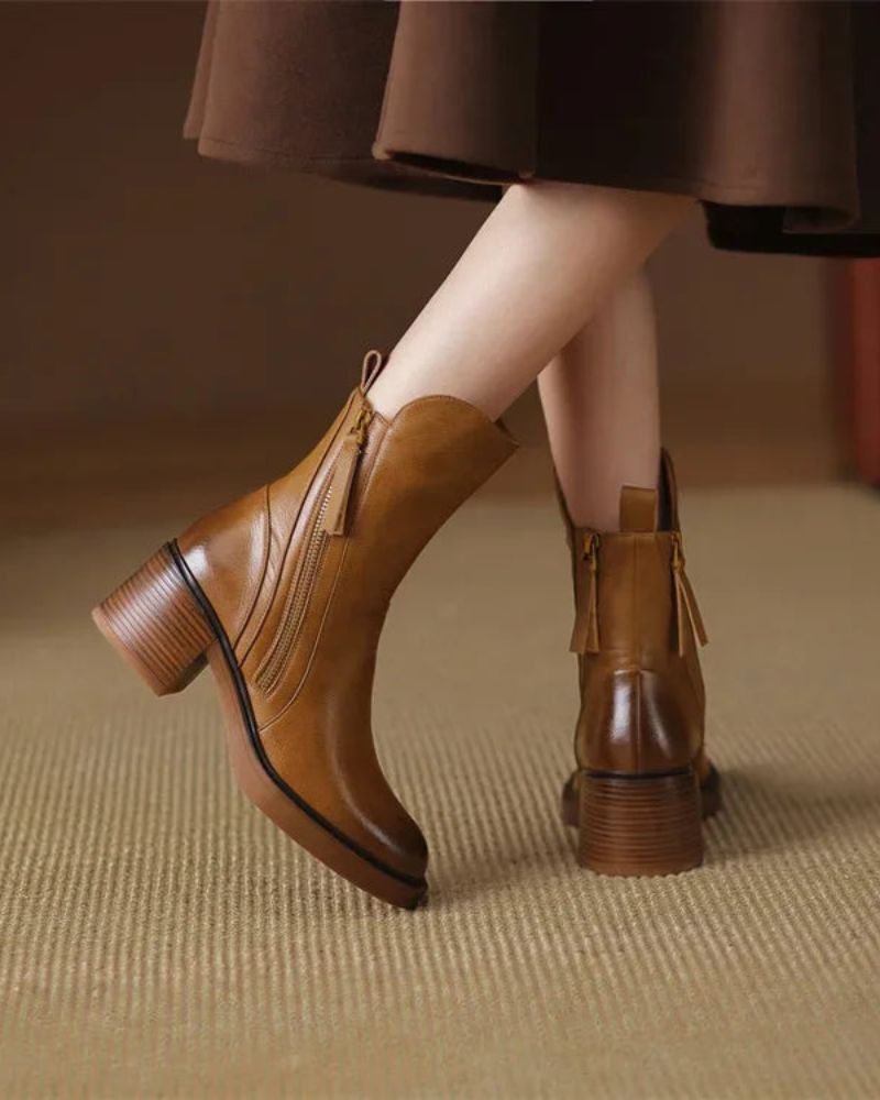 Araceli | Botines de cuero