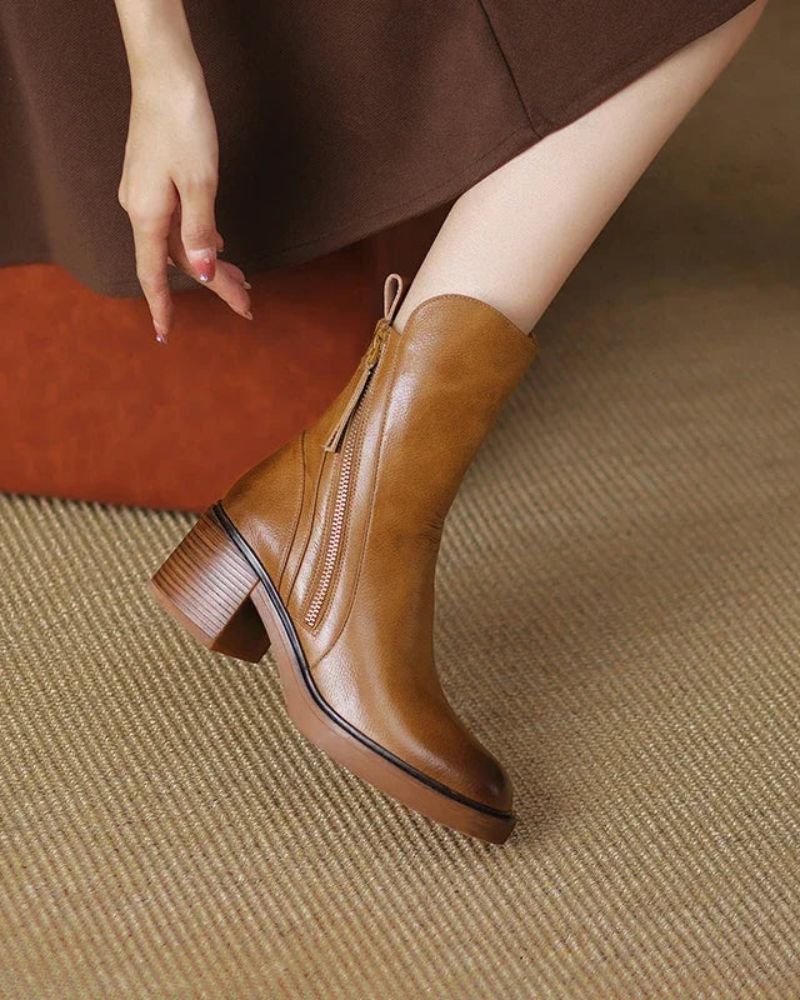 Araceli | Botines de cuero