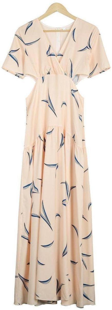 Vestido Maxi Cutout de Moda