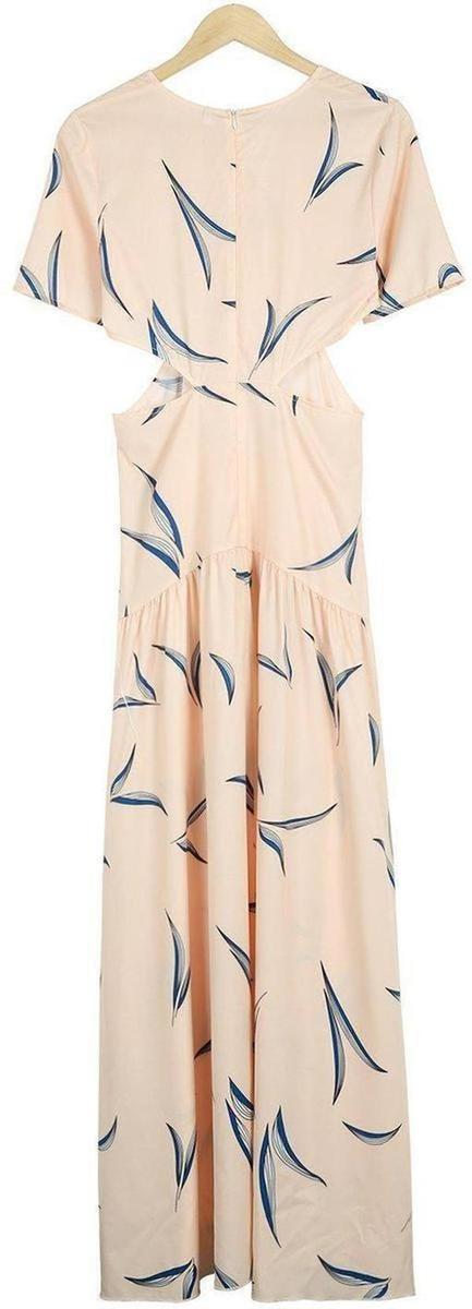 Vestido Maxi Cutout de Moda