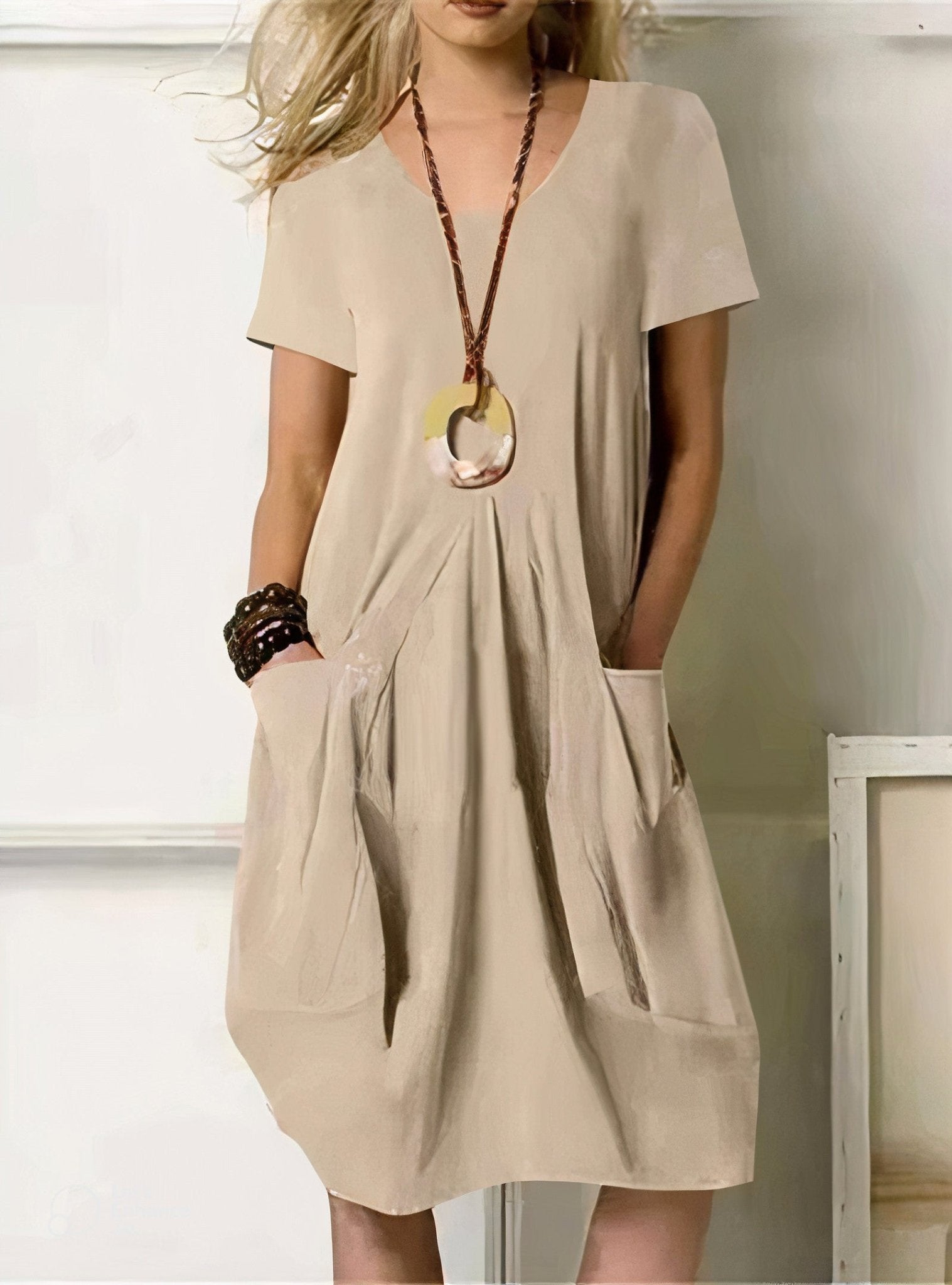 Kwani | Vestido Casual Fluido Sin Esfuerzo