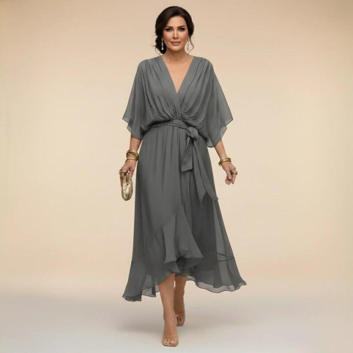 Monica™ | Vestido De Chiffon