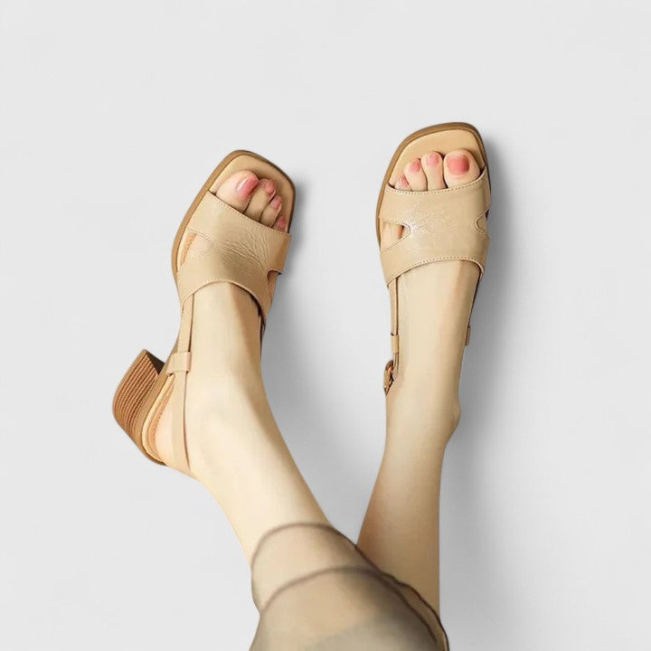 Eleonora | Sandalias De Cuero