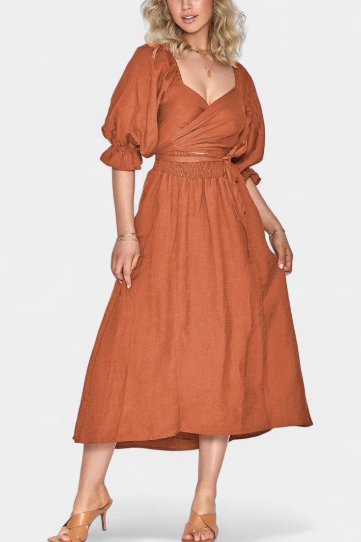 Petra | Vestido 2 niveles