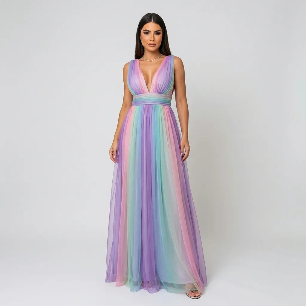 Gretchen | Vestido Rayas