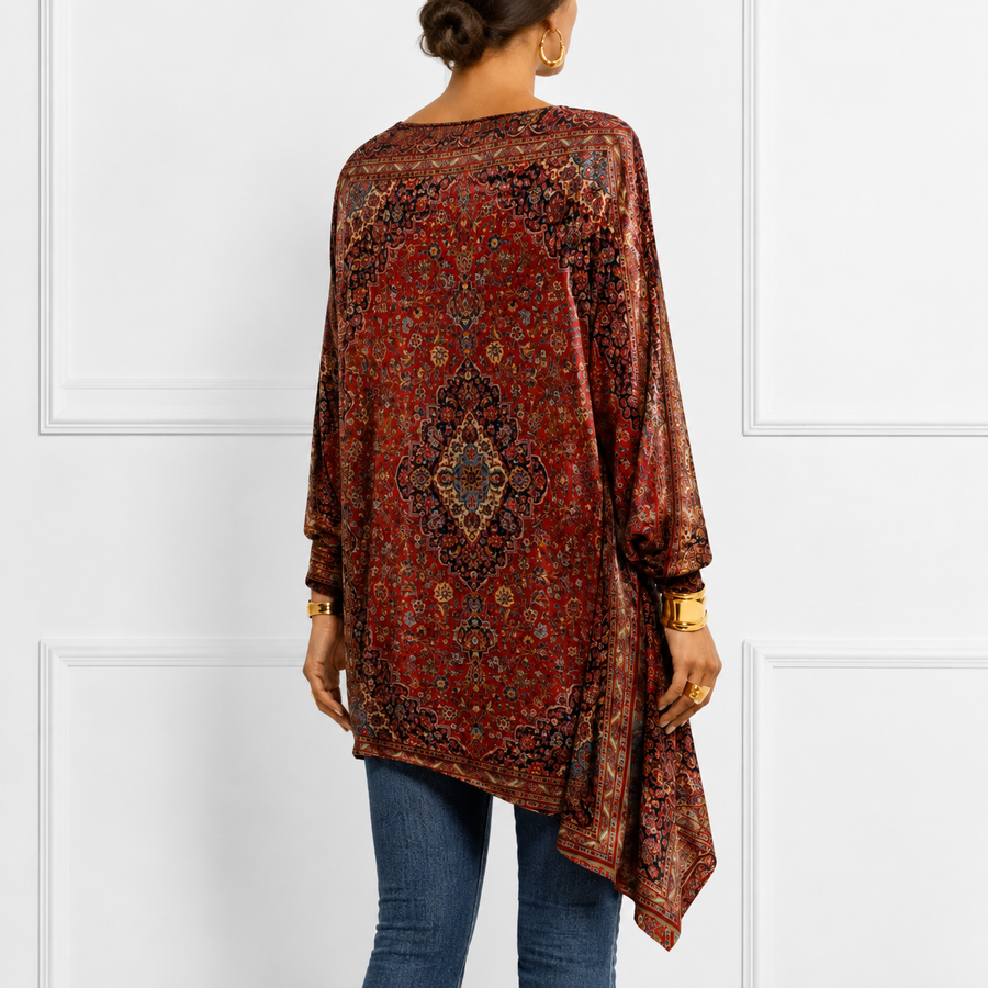 Presley | Top de Cuello Barco Elegante