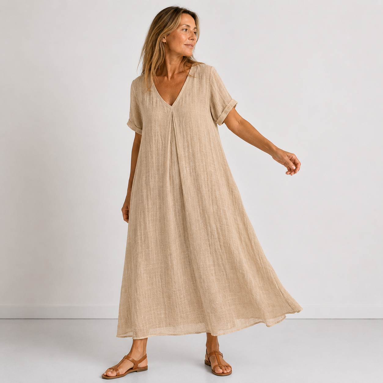Violette | Vestido largo y fluido