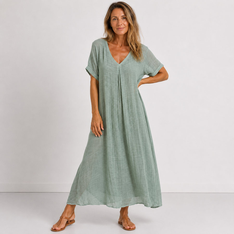 Violette | Vestido largo y fluido