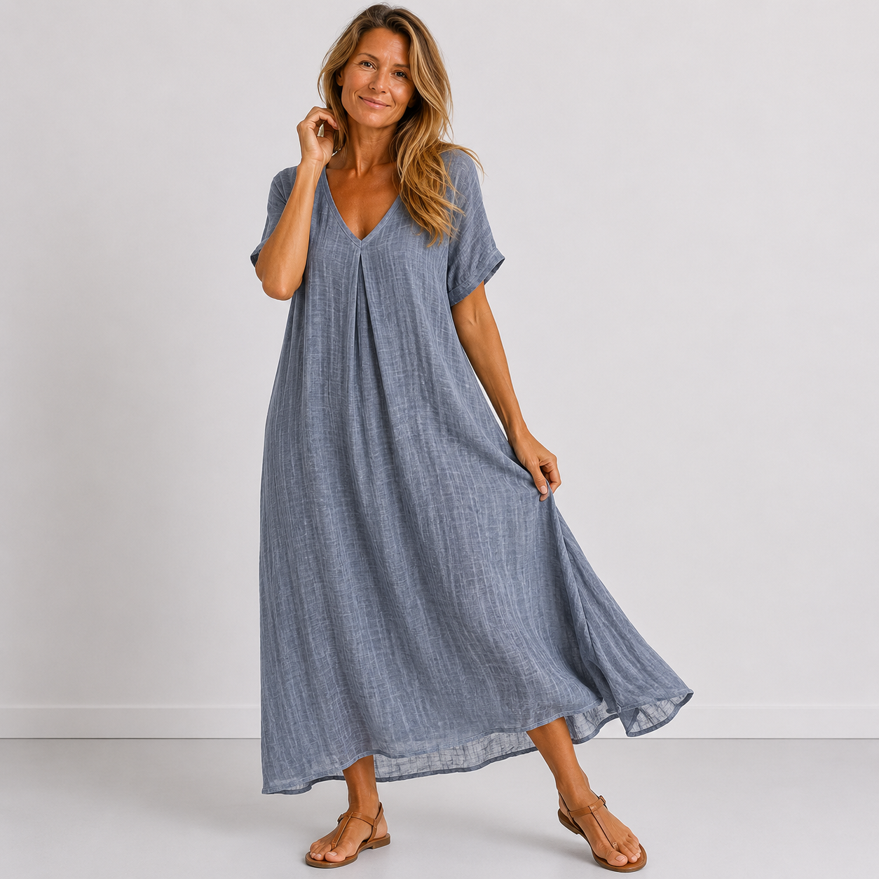 Violette | Vestido largo y fluido