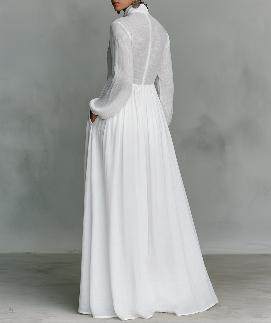 Nora™ | Vestido Maxi Minimalista