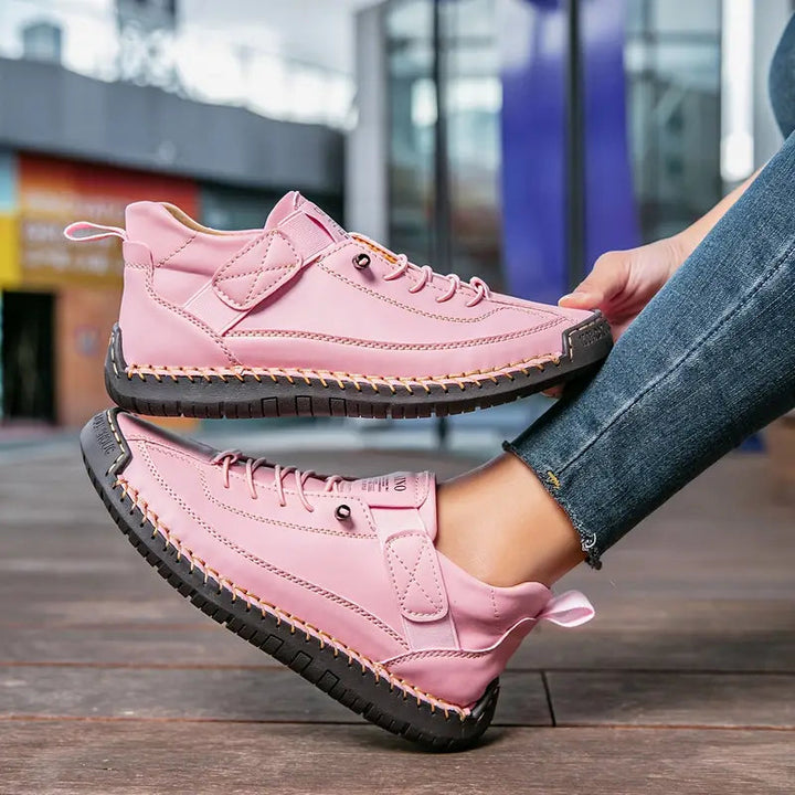 Patricia | Zapatos de Senderismo Confort Beige