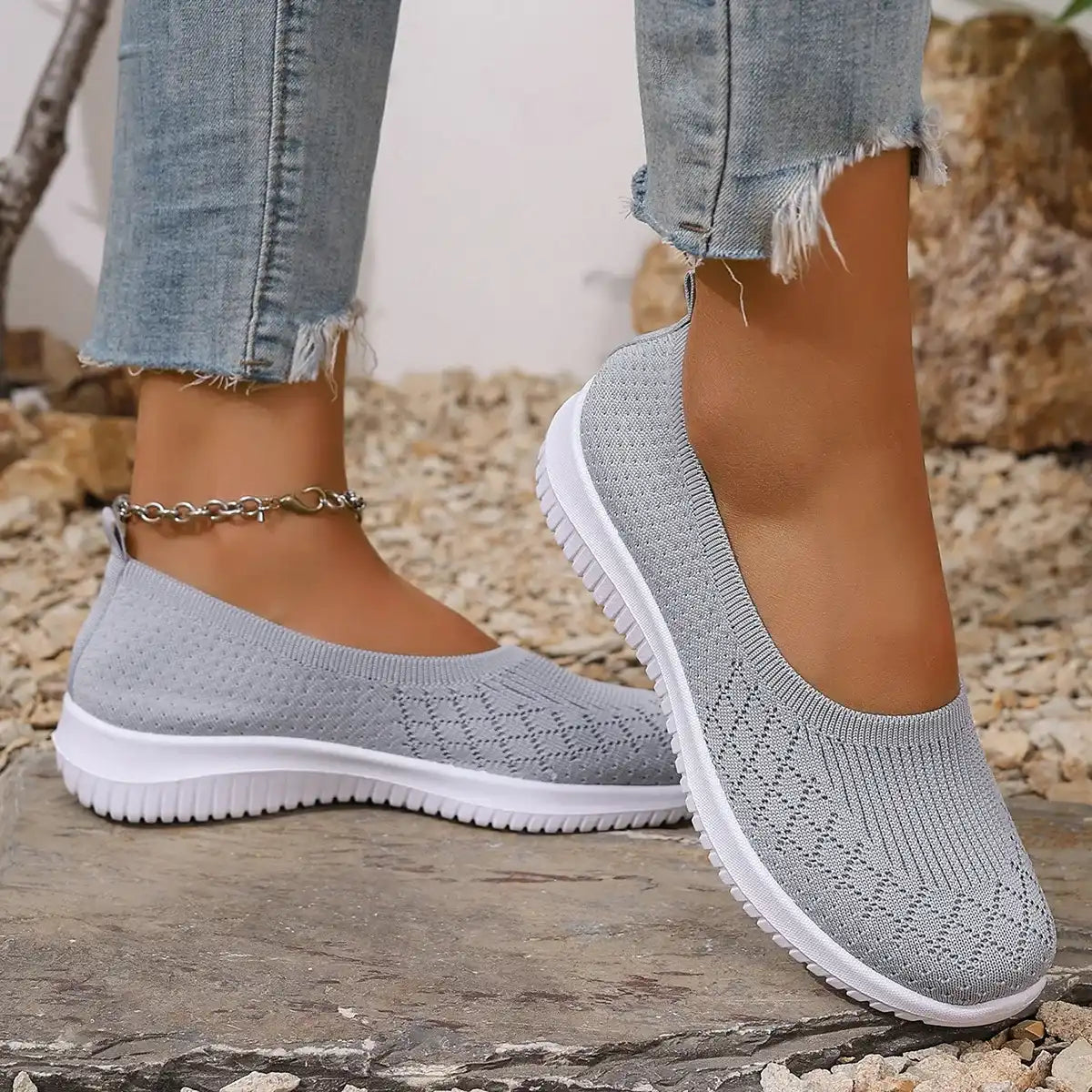 Sandra | Zapatillas Antideslizantes Transpirables