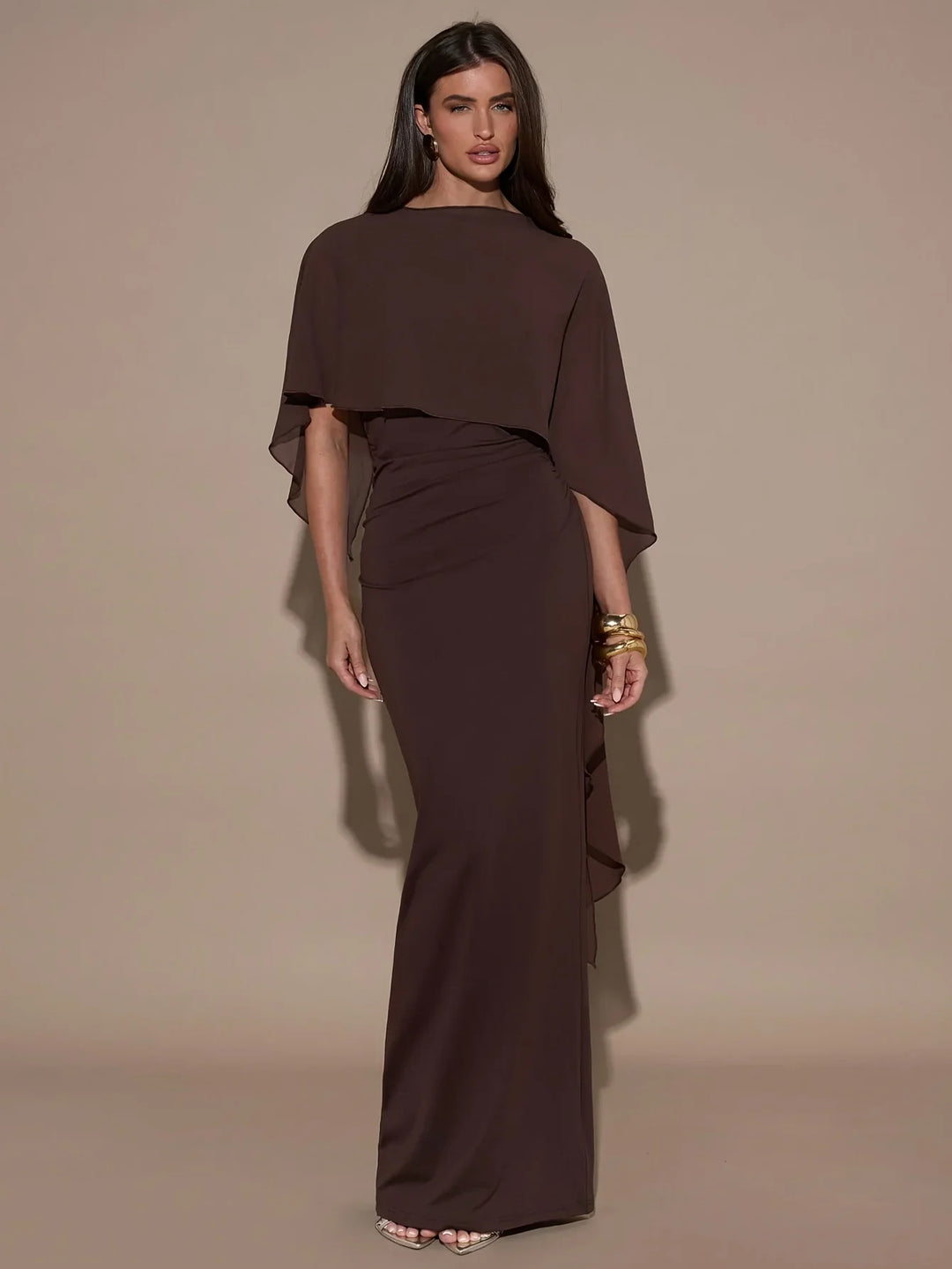 Aurora | Vestido Con Capa