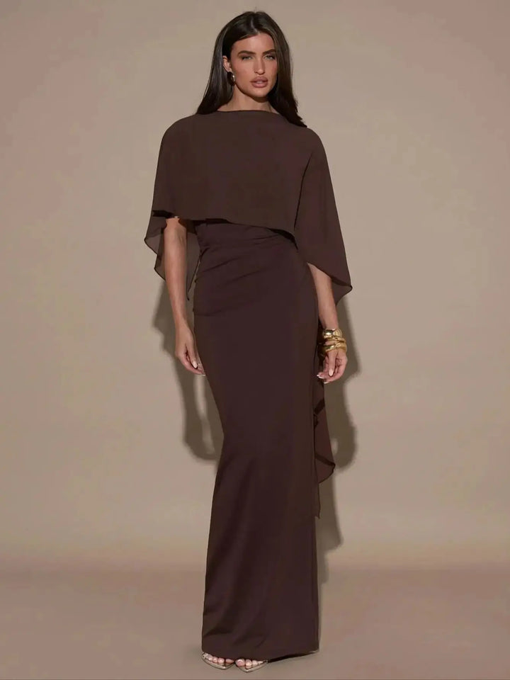 Aurora | Vestido Con Capa
