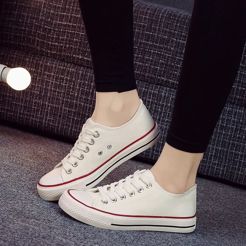 Imogen Zapatos De Lona Clásicos Confort Vintage Moderno