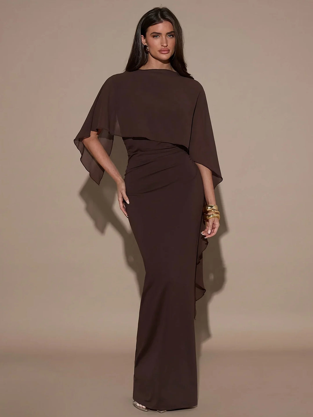 Aurora | Vestido Con Capa