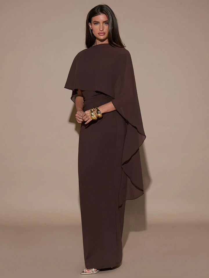 Aurora | Vestido Con Capa