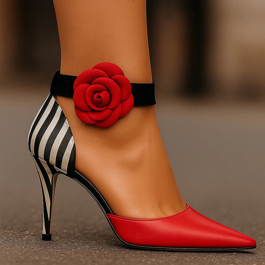 Angela | Tacones Elegancia Floral