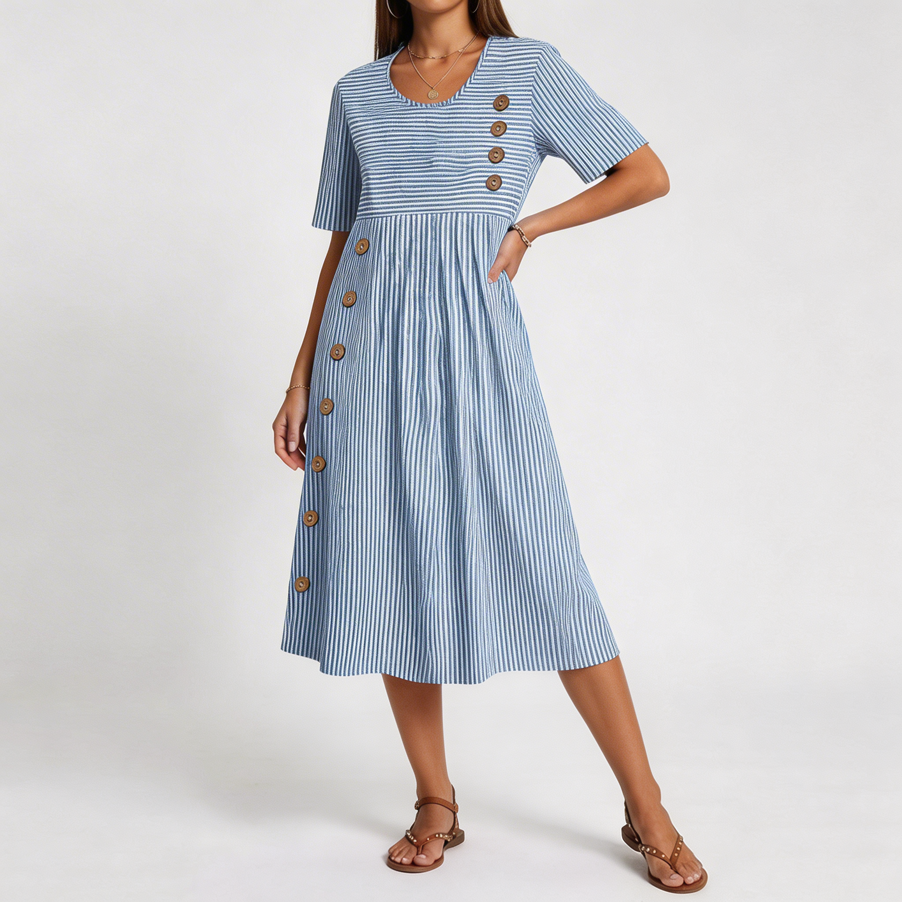 Sophia | Vestido de Confortable Transpirabilidad