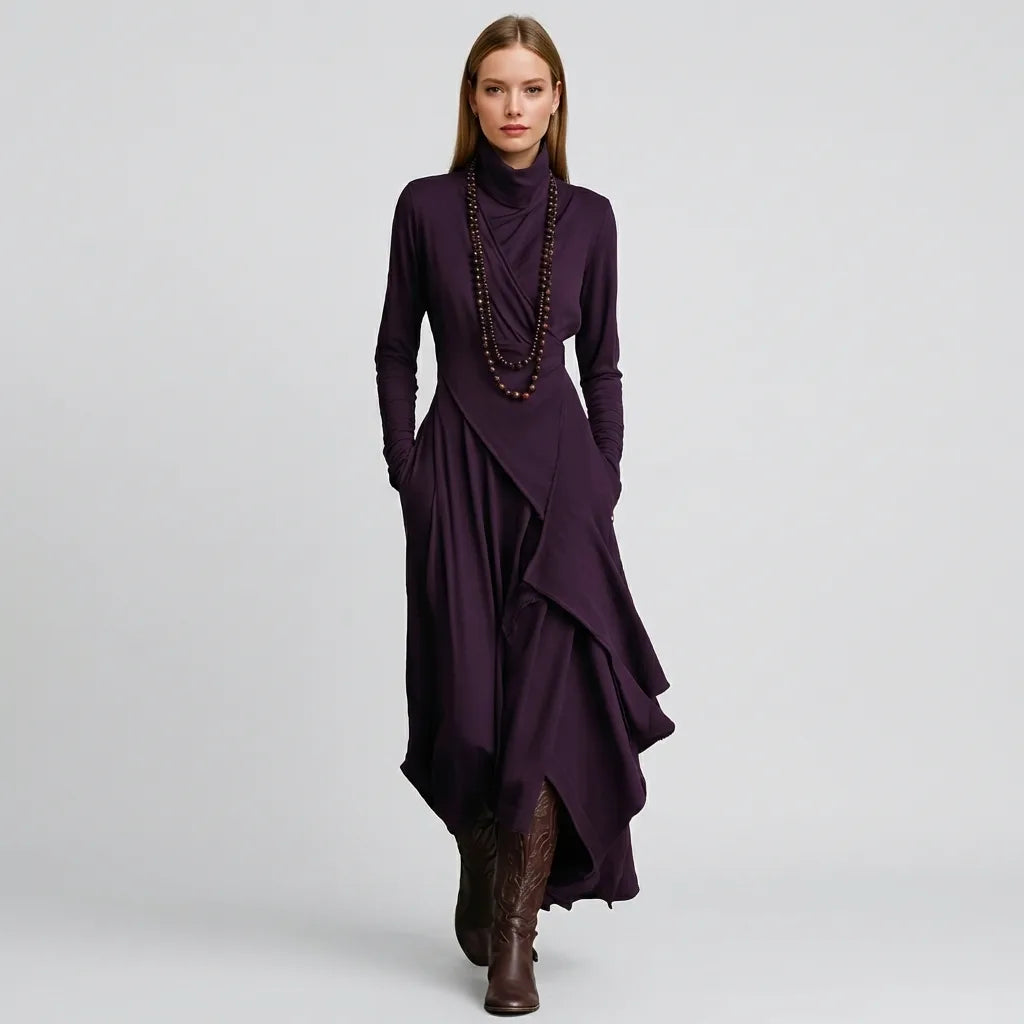 Patricia | Túnica Maxi Asimétrica