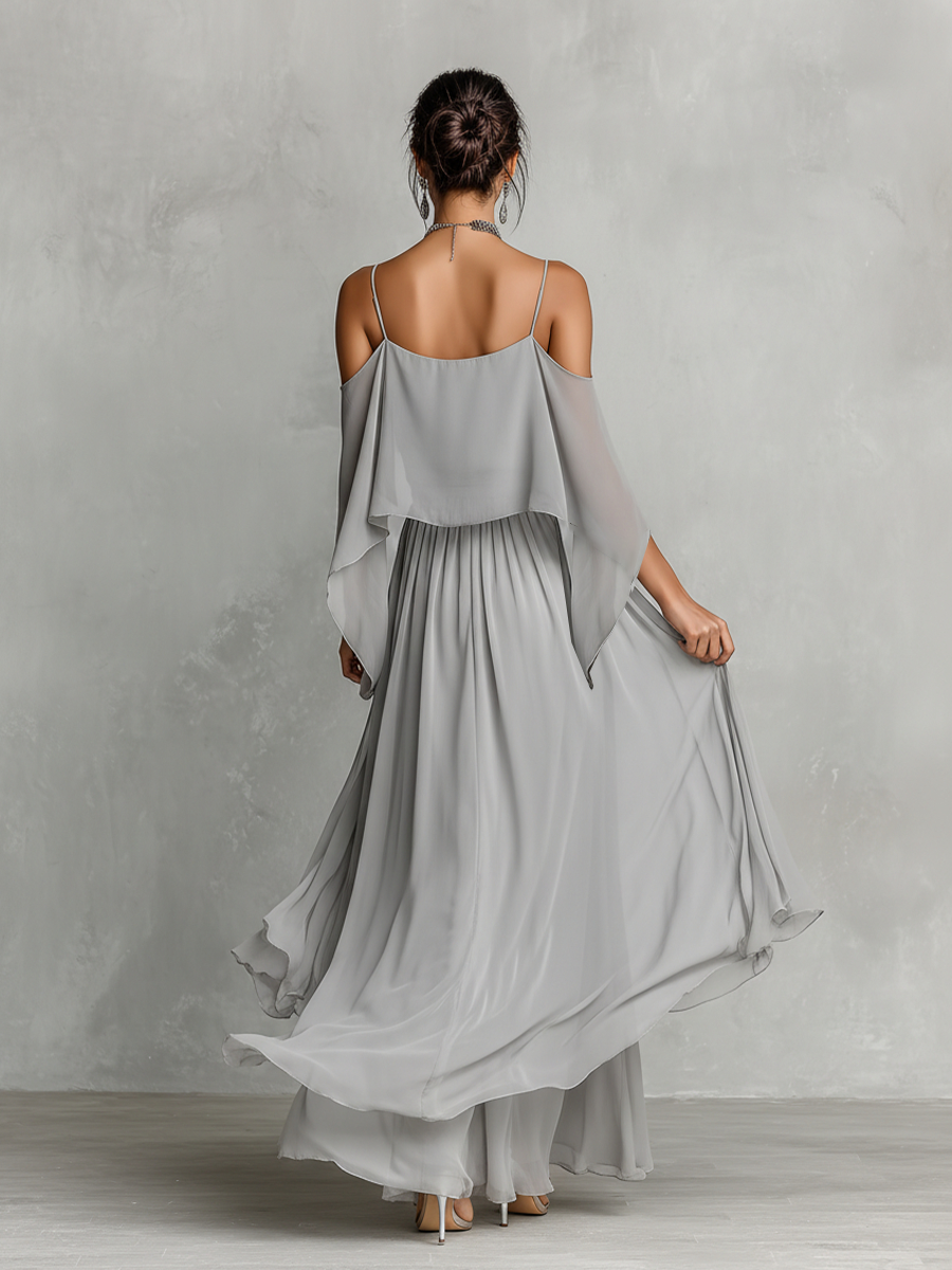 CONJUNTO DE CHIFÓN TRANSPIRABLE ESTILO CONTEMPORÁNEO
